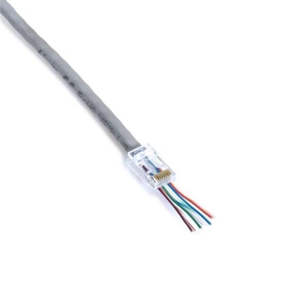 FRISBY FNW-RJ4528N RJ-45 Cat 6 Yeni Nesil Delikli Konnektör 100lü Kutulu
