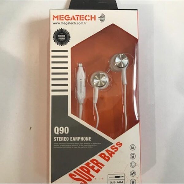 Megatech QG-90 Beyaz Mikrofonlu Kulaklık Mıknatıslı