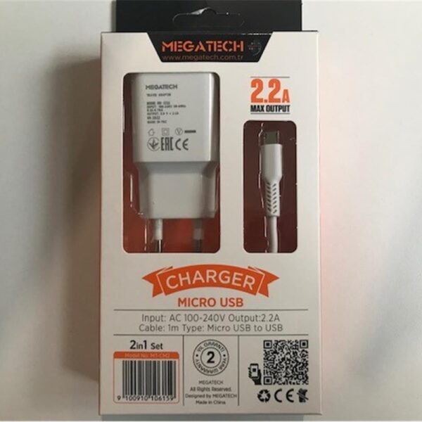 Megatech Eco 2100 Micro Şarj Aleti (CC01)