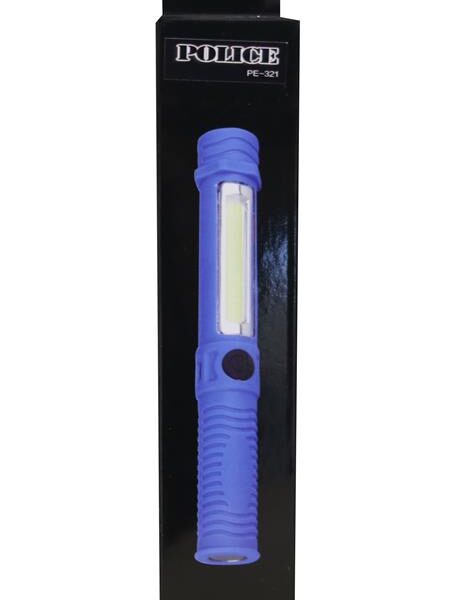 Police PE-321 Yan Aydınlatma Işıklı ve Magnet, Şarjlı  El Feneri