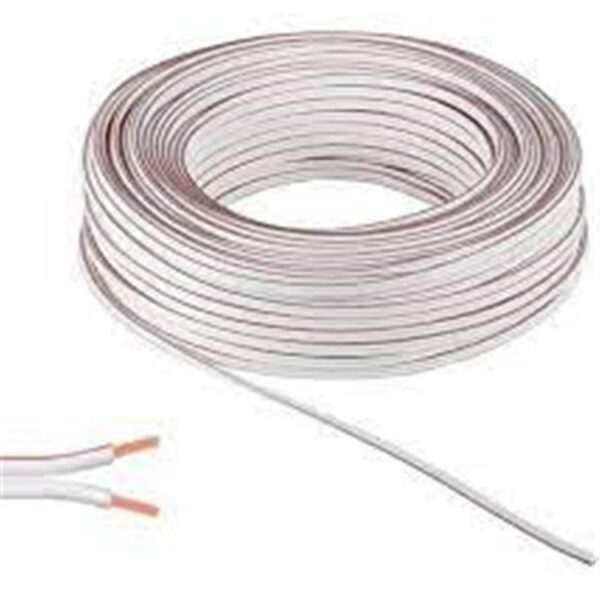 Onli ON-0752 2x0,75mm Şeffaf 100 Metre Hoparlör Kablosu