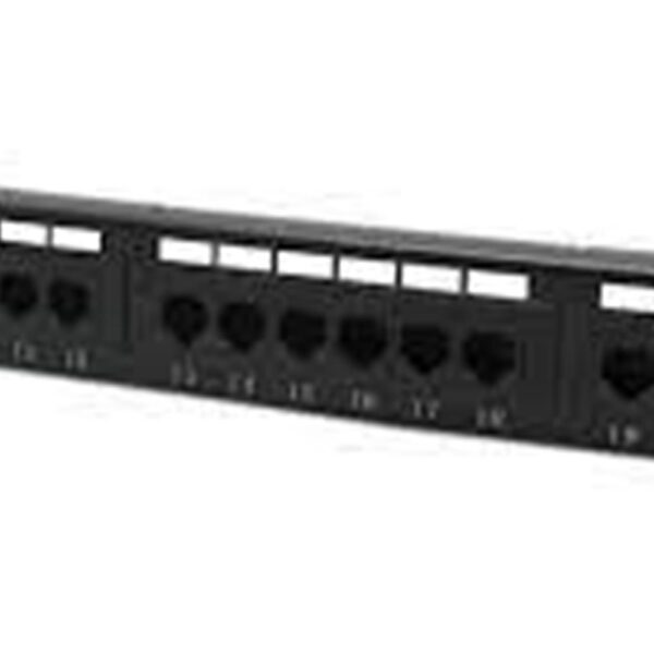 Teldata 24 Port Cat6 Utp Patch Panel Dolu