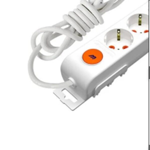 Mutlusan Rı-Tech 2li 2mt AnahtarTopraklı  Grup Priz (001 175 220002 02 00)