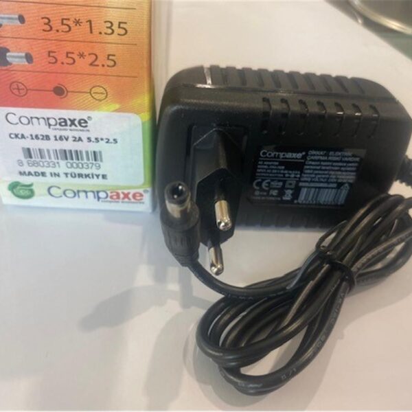 Compaxe CKA-162b 40w 16v 2.5a  5.5-2.5 Adaptör