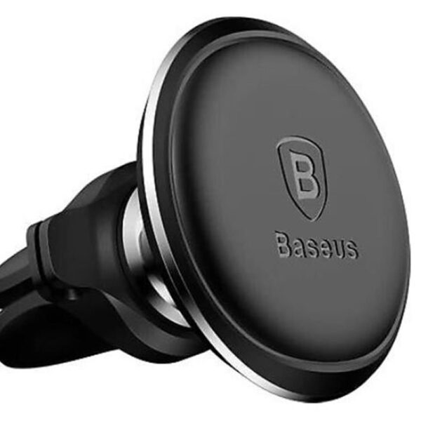 Baseus Small Ears Manyetik Araç Tutucu Dikey Siyah (C40141403113-00)