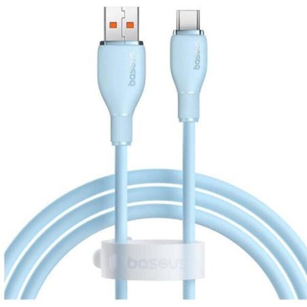 Baseus Pudding USB to C 100W Kablo 1.2m Mavi (P10355703311-00)