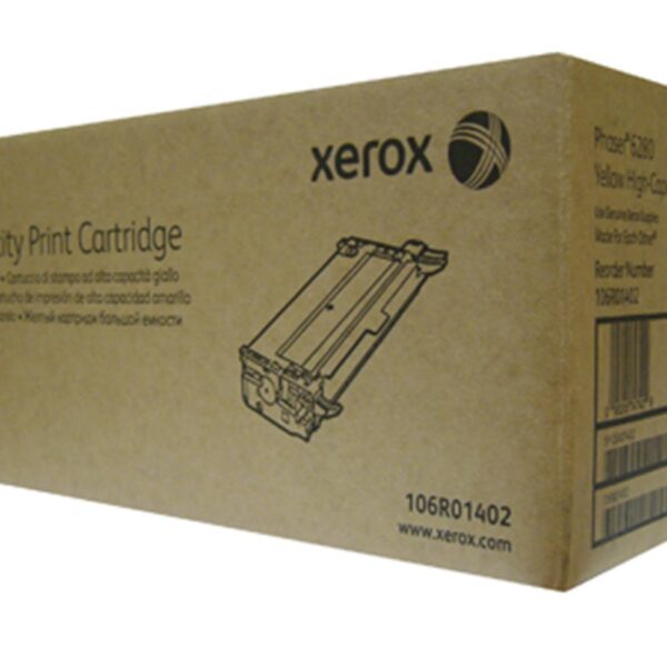 Xerox 106R01402 Phaser 6280 Yüksek Kapasite Yellow Sarı Toner 5.900 Sayfa
