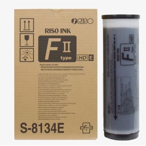 Riso S-8134- 6870 -7124 RZ 970-6870 SF-9390 Orjinal Mürekkep E type HD Z type