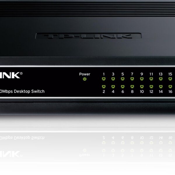 Tp-Link TL-SF1016D 16 Port 10-100 Mbps Switch Plastik Kasa