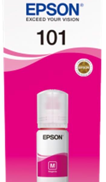 Epson 101 Magenta Kırmızı Şişe Mürekkep T03V34A L4150-4160-6160-6170-6190