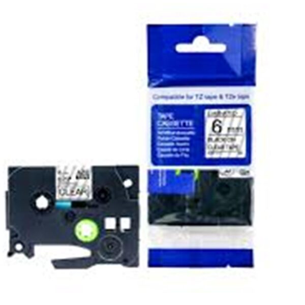 Krt-Muadil AZE-111 6 mm Şeffaf Üzerine Siyah Lamina 8 Metre