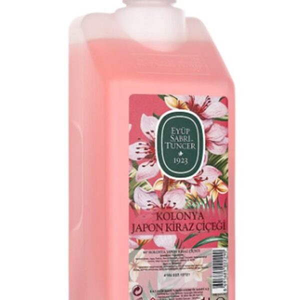 Eyüp Sabri Tuncer 1lt Japon Kiraz Çiçeği Kolonyası Kilit Kapaklı