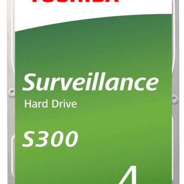 Toshiba 4TB HDWT840UZSVA S300 3.5 256Mb 5400rpm Güvenlik 7-24 Harddisk