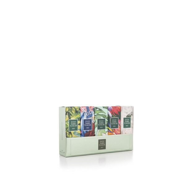 Eyüp Sabri Tuncer Set-3 16ml 5Li Cam Şişe  Sprey Kolonya (Ç.Limonu-Amber-B. Mandalina-Okyanus-Tütün)
