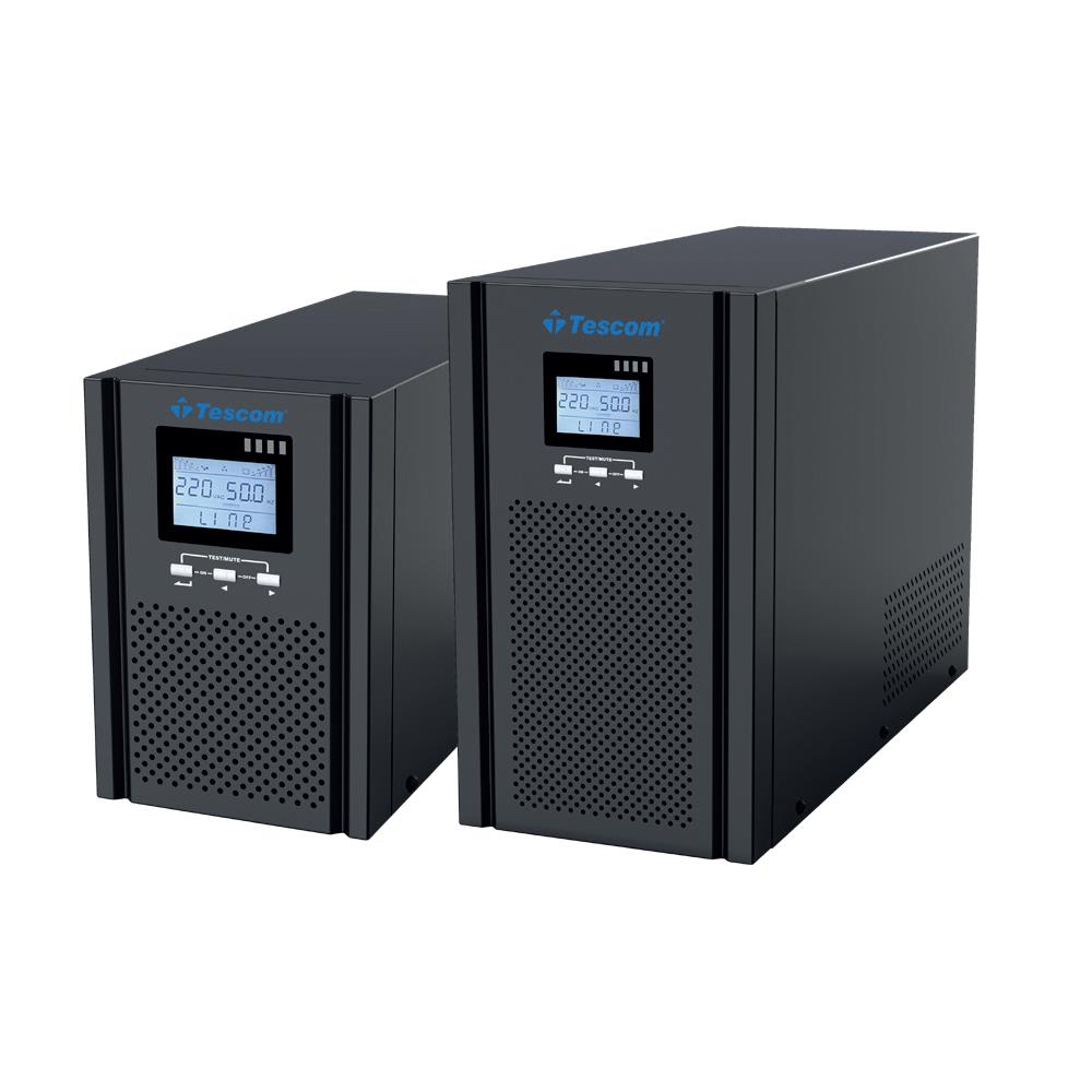 97903 TESCOM NEOLINE 1000 1KVA 1F-1F 2x12V 7AH - Görsel 1