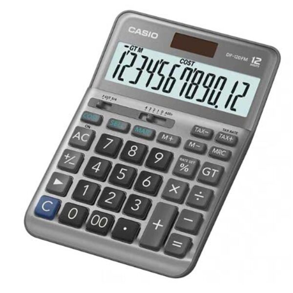 Casio DF-120FM 12 Hane Masa Üstü Hesap Makinesi