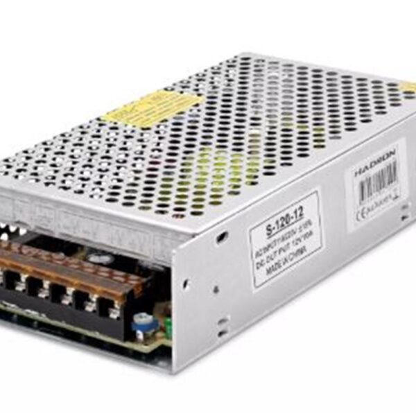HADRON HD8203 METAL ADAPTÖR 12V 10A 20-10-4CM GÜMÜŞ