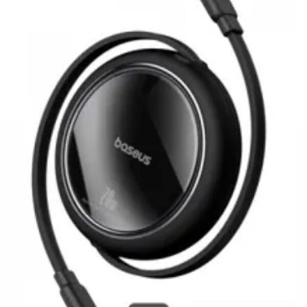 Baseus P10364501111-00 Free2Pull Makaralı Şarj Kablosu USB-C-Lightning 20W 1m