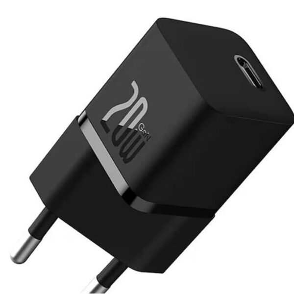 Baseus CCGN050101 GaN5 Series 20W PD Ultra Hızlı Type-C Şarj Aleti Mini Adaptör