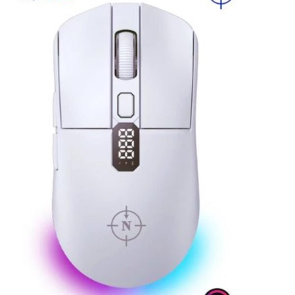 North Odin Pro WL Beyaz 26K DPI 750 IPS 70G UltraLight RGB Kablosuz Gaming Mouse