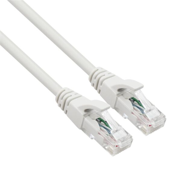 Vcom NP612B-5.0 Cat6 5.0MT Gri Utp Patch Kablo