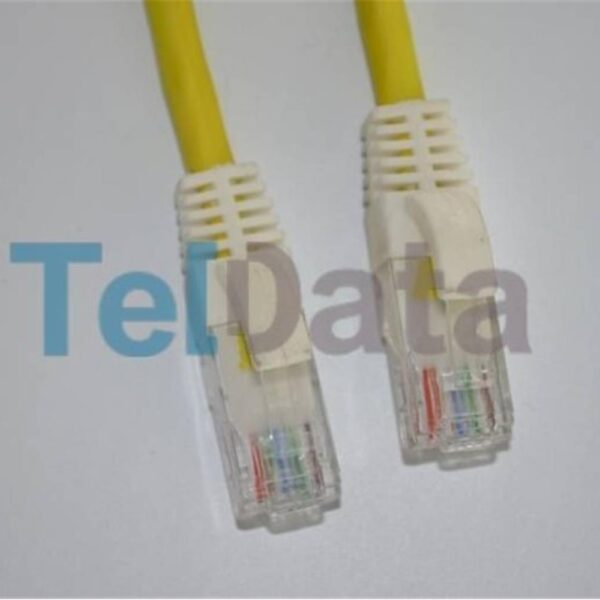 Teldata TLD-030YY Cat6 0.30MT Sarı Utp Patch Kablo