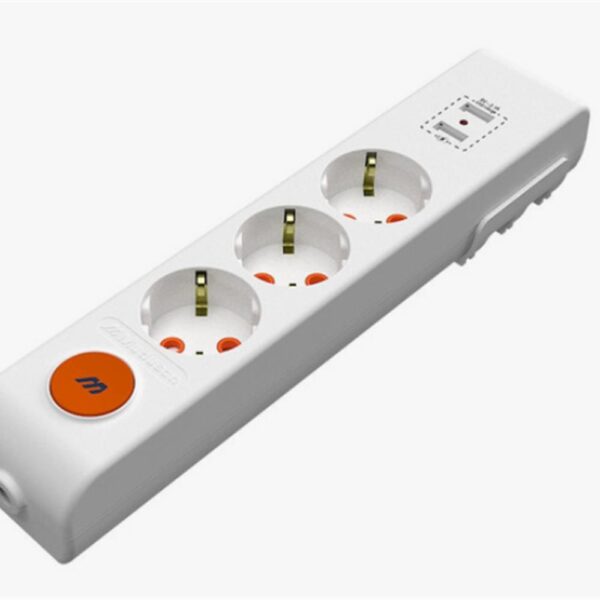 Mutlusan Rı-Tech 3lü 3mt Anahtarlı 1Usb+1Type-C ı Topraklı Grup Priz(Ç.K.) (001 175 350102 03 00)