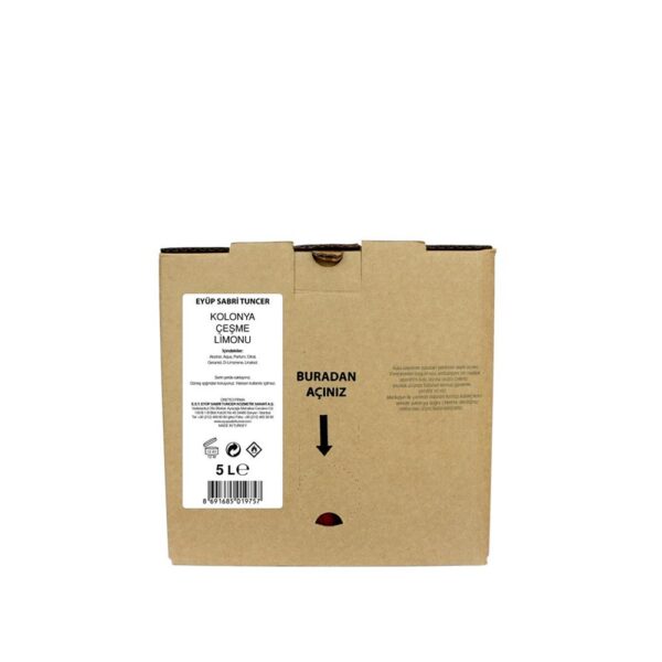 Eyüp Sabri Tuncer Doğal Zeytinyağlı Sıvı Sabun Çeşme Limonu 5lt Bag In Box Endüstriyel