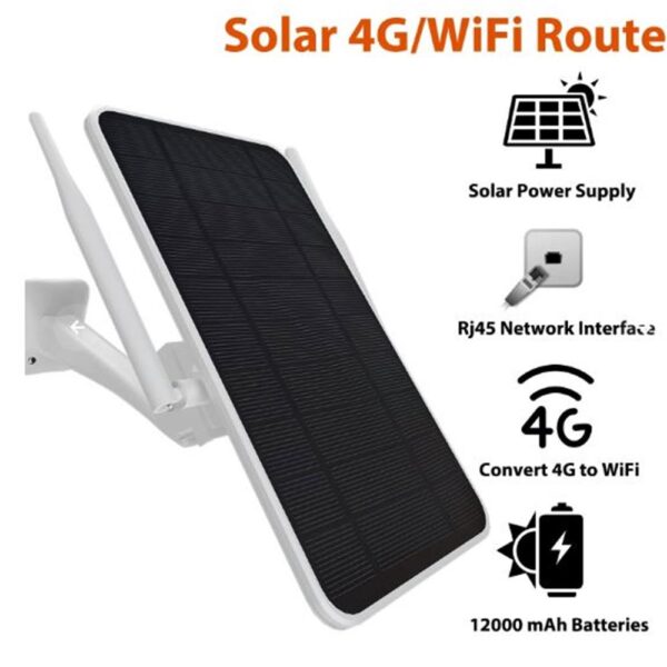 Apronx APX-SR406 Wireless 4G Solar Modem 6w (8 Kullanıcı) 12000mAh