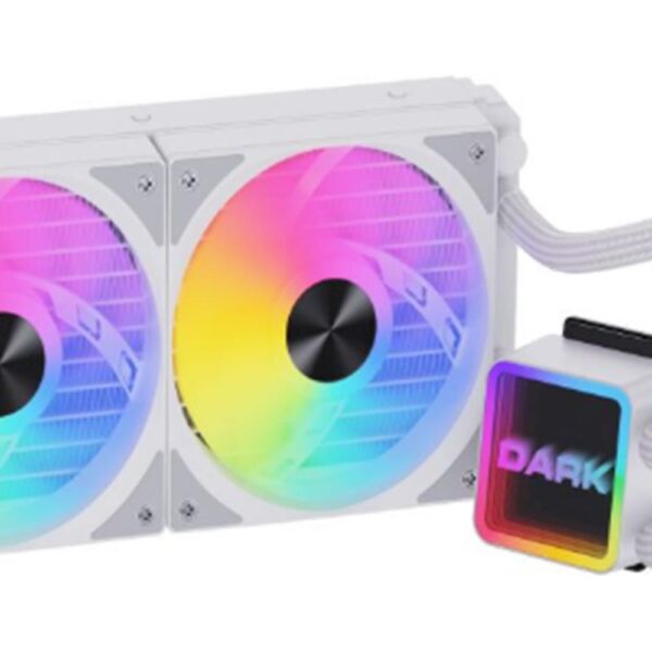 Dark DKCCW247W Freezer Beyaz 2025 Edition 240mm 250W TDP,Addresseble RGB LEDli Sıvı Soğutma