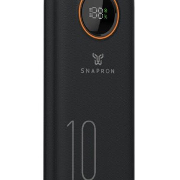 Snapron SNP-3012 10.000 Mah LCD Ekran Dahili Kablolu 22.5w Hızlı Şarj Powerbank