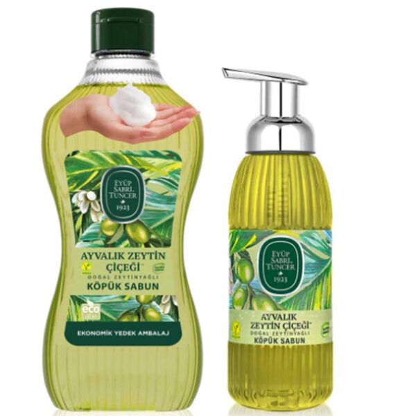 Eyüp Sabri Tuncer 1,5 lt+500 ml Ayvalık Zeytin Çiçeği  Köpük Sabun
