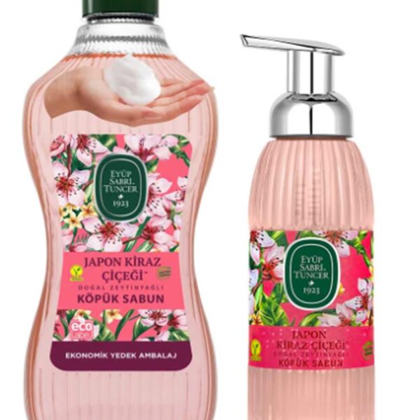 Eyüp Sabri Tuncer 1,5 lt+500 ml Japon Kiraz Köpük Sabun