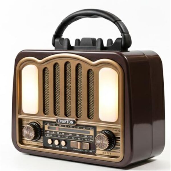 Everton RT-771  Bluetooth Usb-Micro Sd  Solarlı Nostaljik Radyo