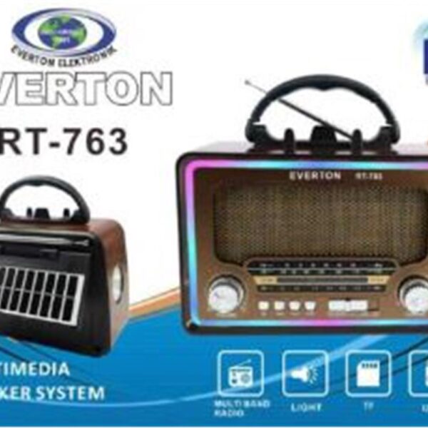 Everton RT-763  Bluetooth Usb-Micro Sd Nostaljik Radyo