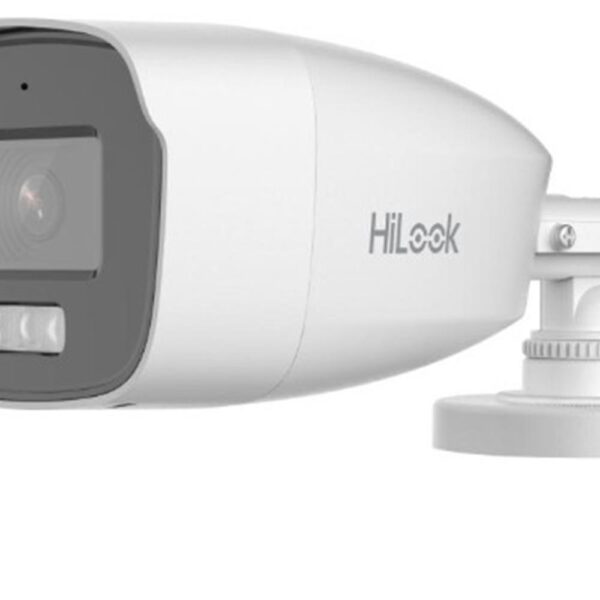Hilook THC-B227-LMS 2mp Dual Light 2.8mm (TVI-AHD-CVI-CVBS) Sesli Bullet Kamera Dual-Light