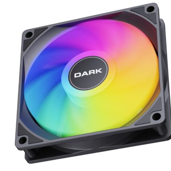 Dark"DKCF126F" Sessiz 12cm FRGB 1200 RPM, 36CFM, Siyah Kasa Fanı