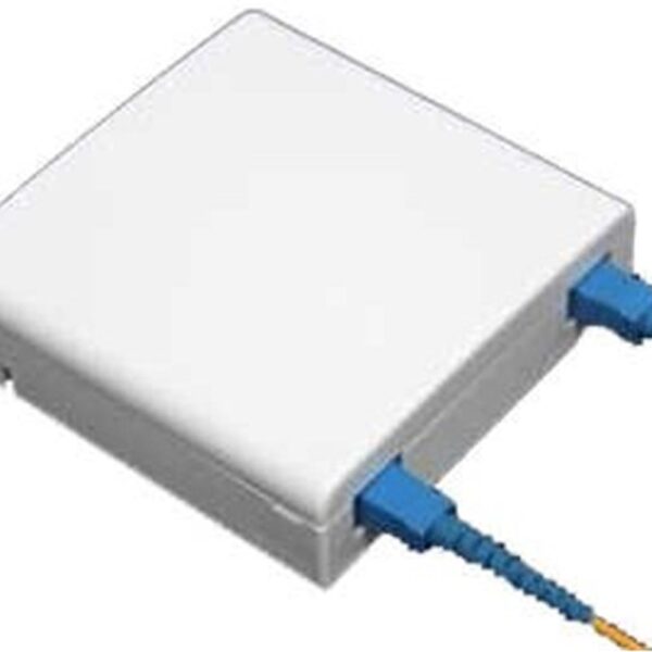 TELDATA TLD-FTTH265 FTTH SONLANDIRMA KUTUSU SIMPLEX-2 PORT-INDOOR-WHITE