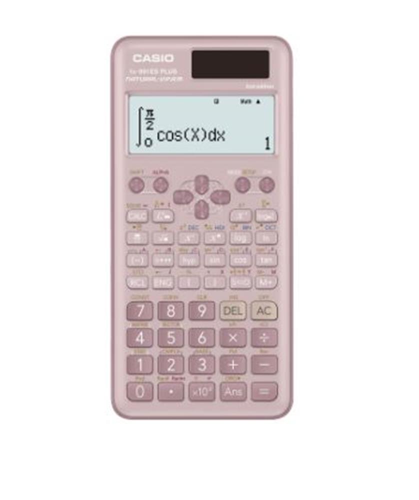 101201-1 Casio Fx-991es Plus Pembe 2. Versiyon Bilimsel Fonksiyonlu Hesap Makinesi - Görsel 1
