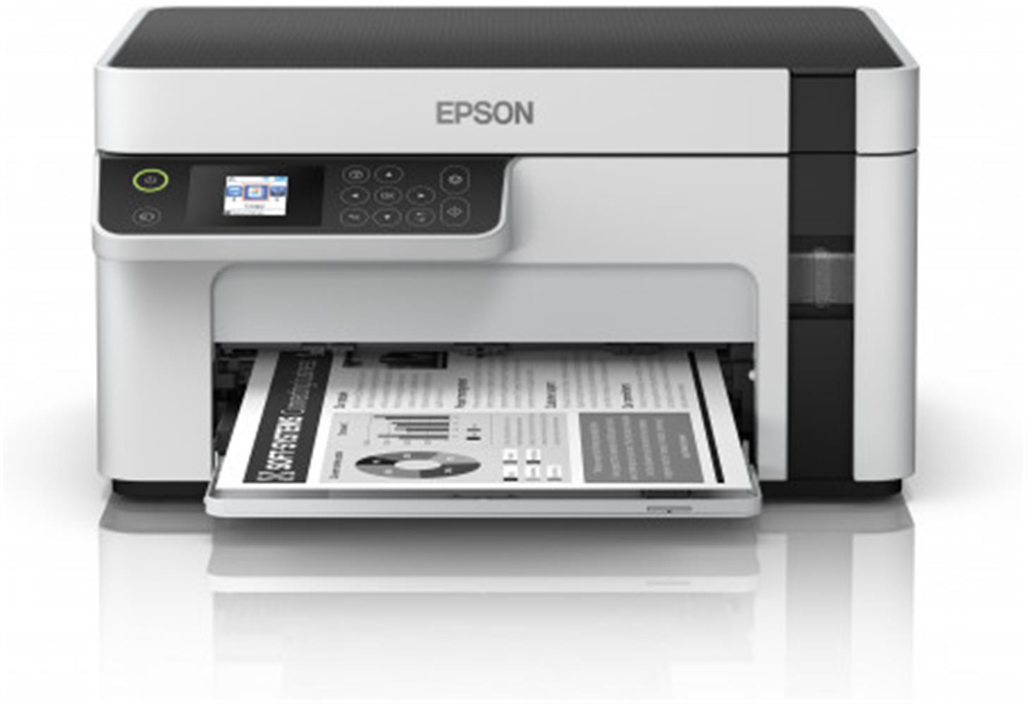 101252-1 Epson Ecotank M2120 Wi-fi + Tarayıcı + Fotokopi Mono Çok Fonksiyonlu - Görsel 1