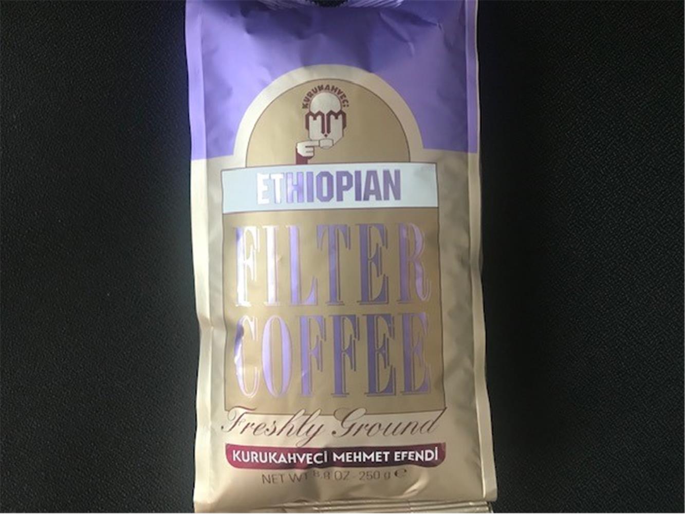 101345-1 Mehmet Efendi Ethıopıan Filte Kahve 250 Gr - Görsel 1