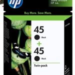 HP 45 Black Siyah 42ML 51645AA 2Lİ Paket Kartuş CC625A
