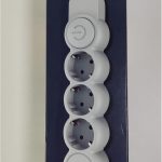 Fly 3393-01 3lü 2mt 2.1A Anahtarlı 2Usb Şarj Çıkışlı Akım Korumalı 2500w