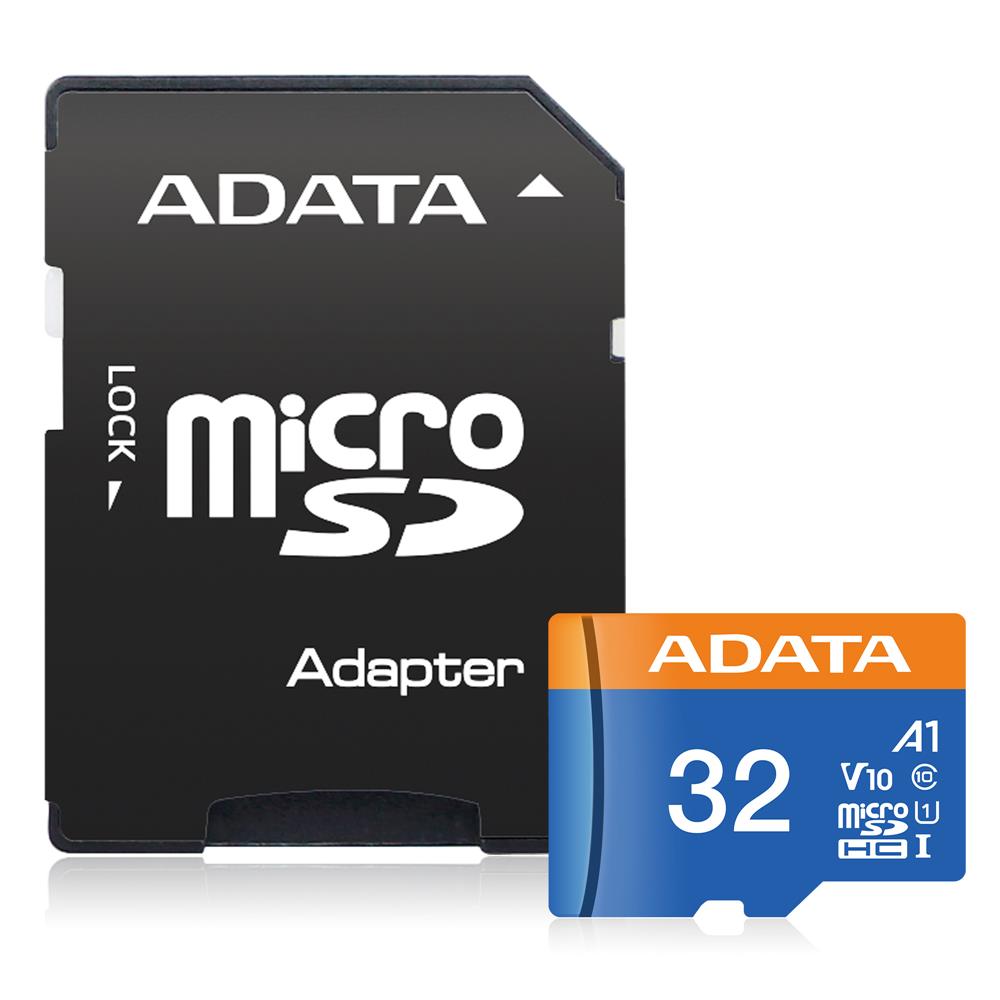 103246-1 Adata 32gb Premier Microsdhc Card With Adapter Uhs-ı Class10 V10 Hafıza Kartı - Görsel 1