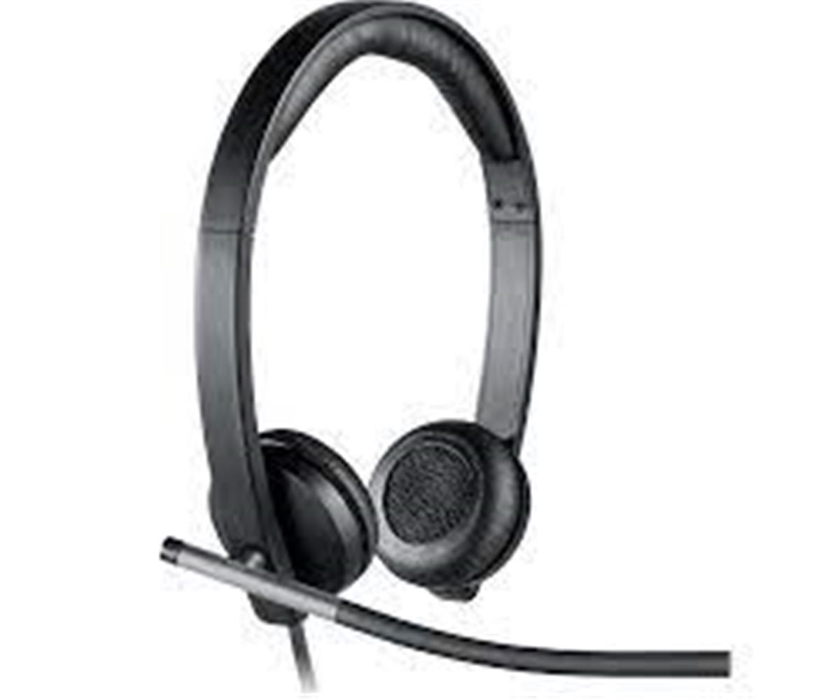 103503-1 Logitech 981-000519 H650e Usb Stereo Kulak Üstü Kulaklık - Görsel 1