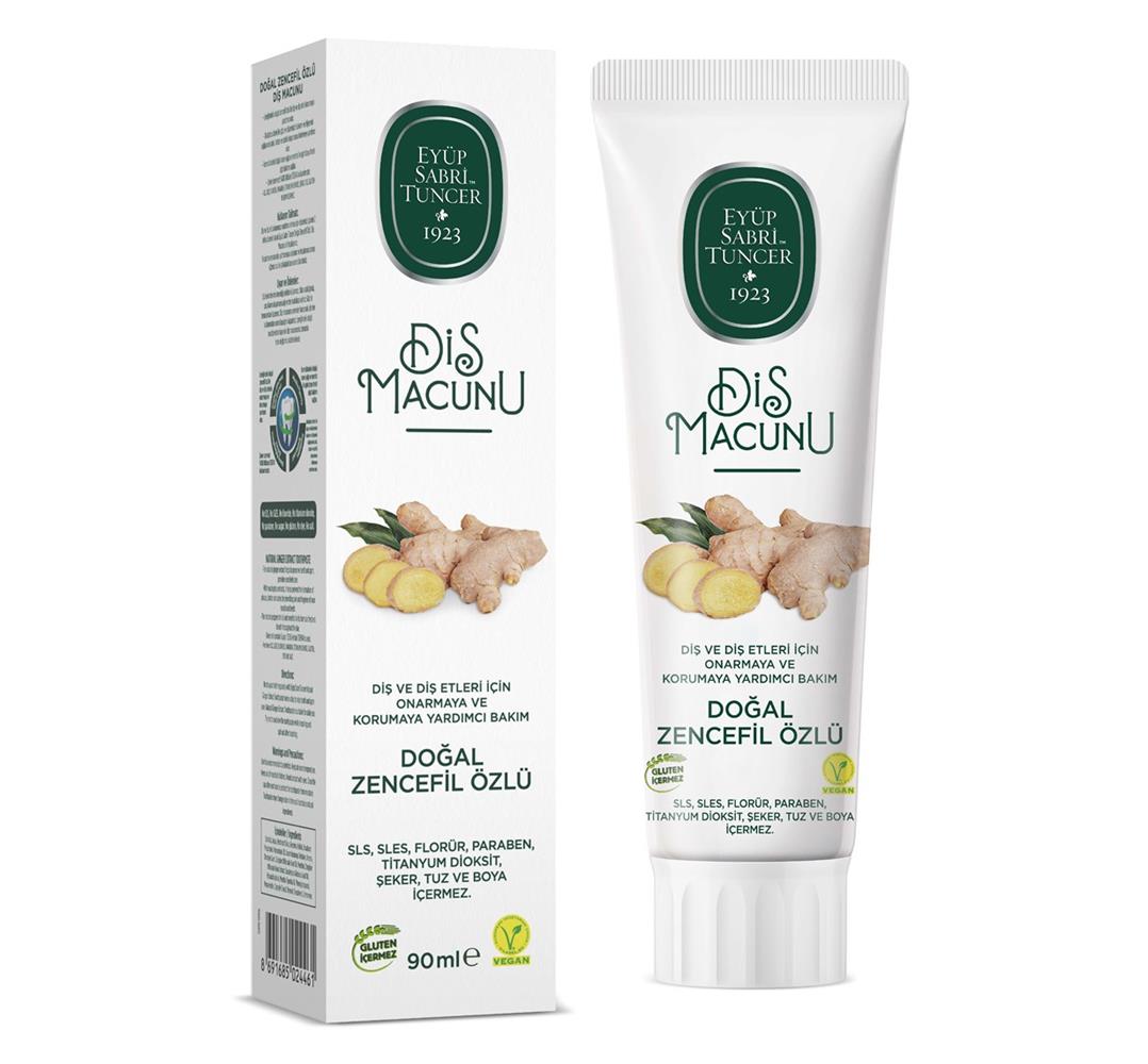 104183-1 Eyüp Sabri Tuncer Doğal Zencefil Özlü Macunu 90ml - Görsel 1