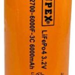 Supex IFR32700-6000F-3C 3.2V Lityum İon Pil
