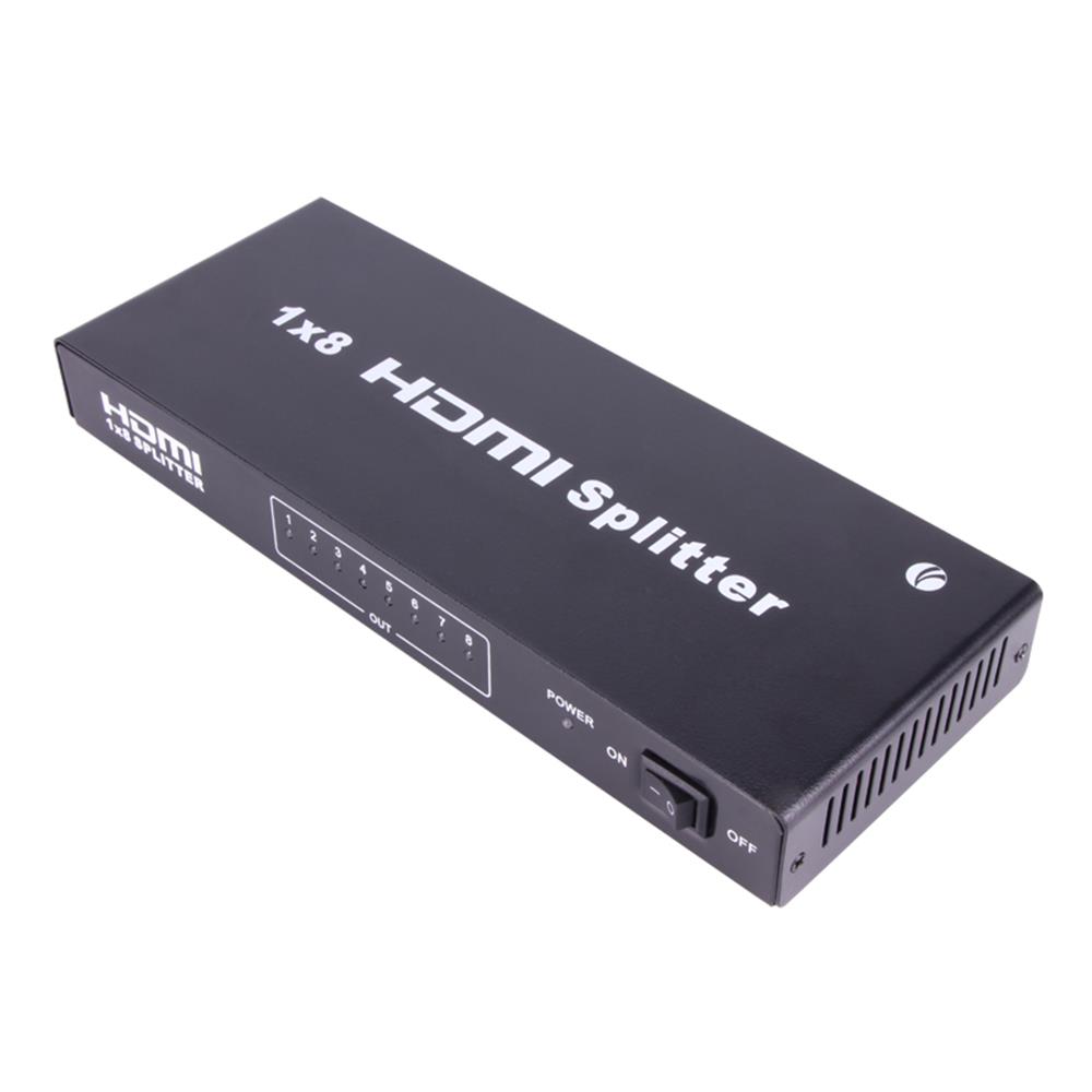 105596-1 Vcom Dd418a 1-8 Port 1.4v 3d Metal Hdmi Splitter - Görsel 1