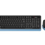 A4 Tech Fg1035 2.4G Mavi Q Fn-Mm Klv+Optik Mouse Set