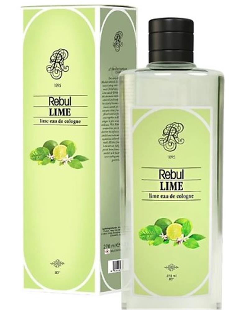 106262-1 Rebul 250ml Lime Kolonya Cam Şişe - Görsel 1